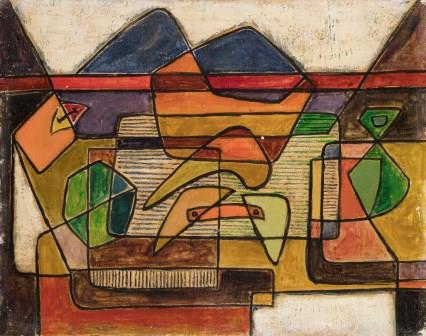 1948 Elderen Oil on wood panel 41 x 32 cm Coll. N&S B