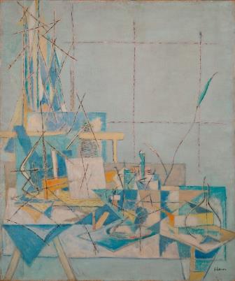 1949 Elderen Oil on canvas 92 x 77 cm Coll. N&S B, Lausanne, CH