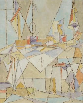 1949 Elderen Pastel on paper 33 x 40 cm Coll AB PARIS