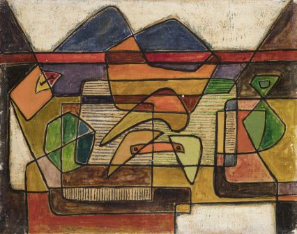 1948 Elderen Oil on wood panel 41 x 32 cm Coll. N&S B