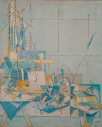 1949 Elderen Oil on canvas 92 x 77 cm Coll. N&S B, Lausanne, CH