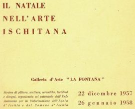 1957 Page de couverture Expo. Ischia