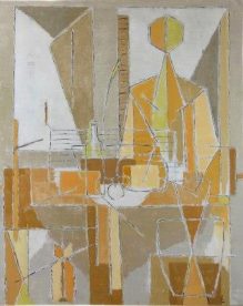 E 50 Oil on canvas 100 x 80 cm On the back ''E 50'' Coll. BB