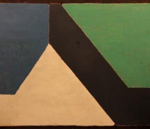 E 83 83-008 (83-8) Oil on cardboard 110 x 80 cm Coll. N&S B