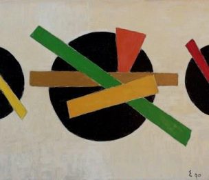 E 90 Oil on canvas 130 x 162 cm Book p. 188-189 Coll. AB-BOX